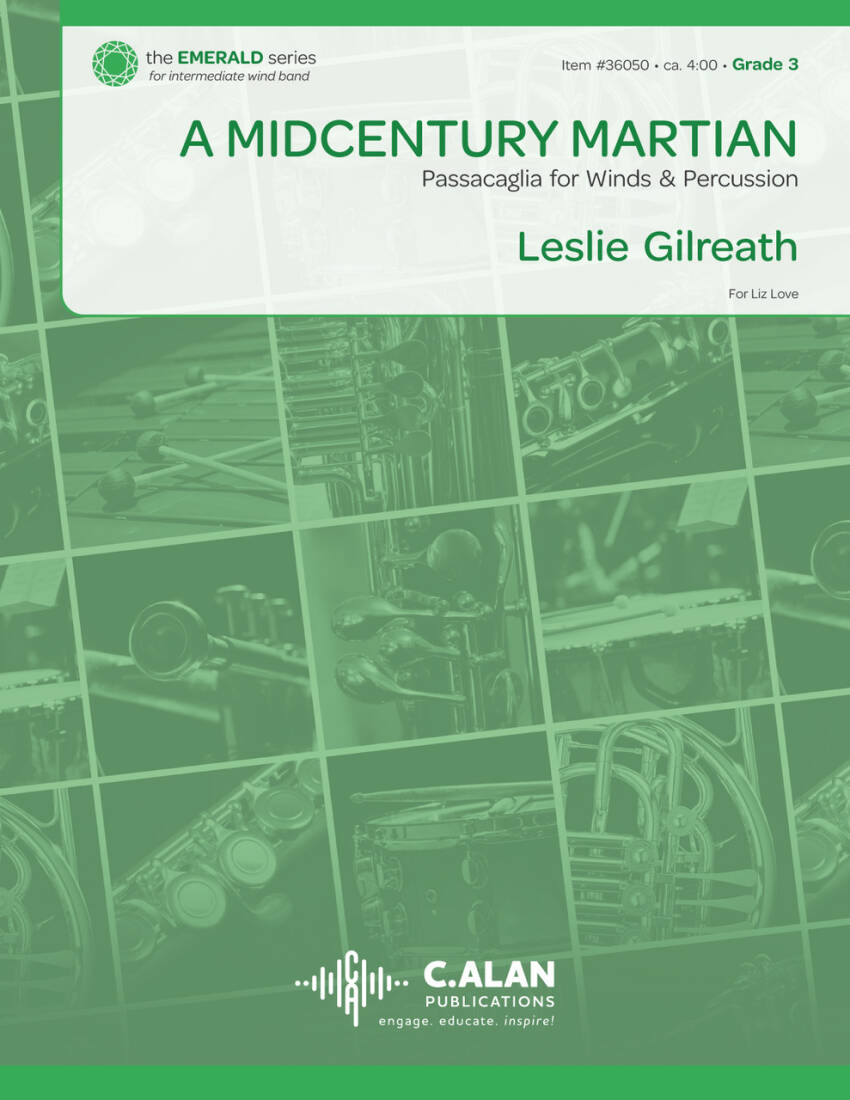 A MidCentury Martian - Gilreath - Concert Band - Gr. 3