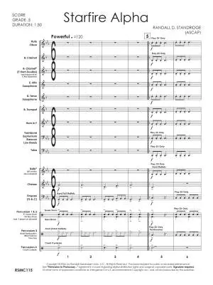 Starfire Alpha - Standridge - Concert Band - Gr. 0.5