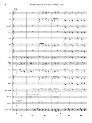 Jumping Joeys (A Marsupial March) - Standridge - Concert Band - Gr. 0.5