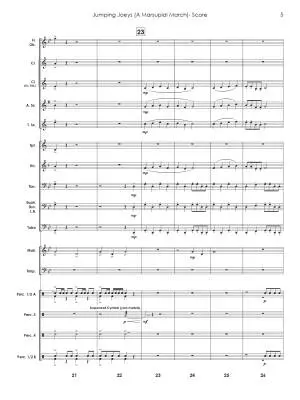 Jumping Joeys (A Marsupial March) - Standridge - Concert Band - Gr. 0.5