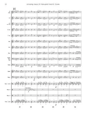 Jumping Joeys (A Marsupial March) - Standridge - Concert Band - Gr. 0.5