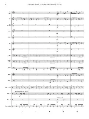 Jumping Joeys (A Marsupial March) - Standridge - Concert Band - Gr. 0.5