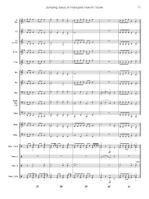 Jumping Joeys (A Marsupial March) - Standridge - Concert Band - Gr. 0.5
