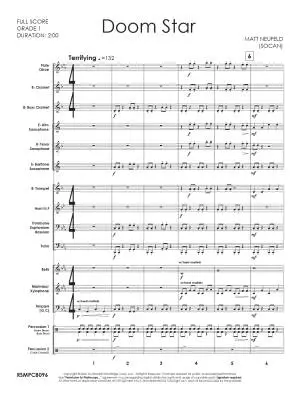 Doom Star - Neufeld - Concert Band - Gr. 1