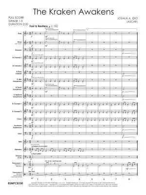 The Kraken Awakens - Idio - Concert Band - Gr. 1.5