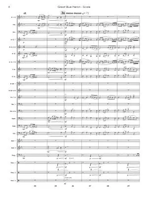Great Blue Heron - Kristofferson - Concert Band - Gr. 3.5