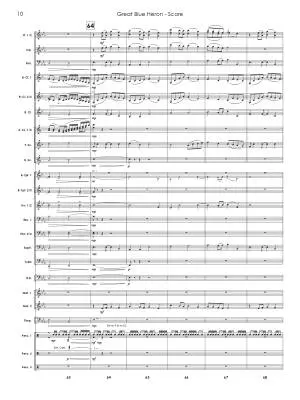 Great Blue Heron - Kristofferson - Concert Band - Gr. 3.5