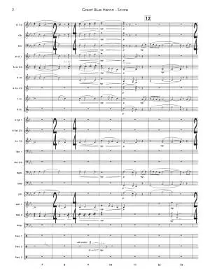 Great Blue Heron - Kristofferson - Concert Band - Gr. 3.5