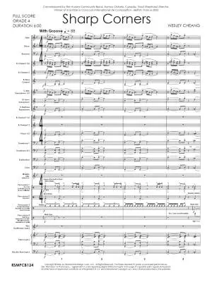 Sharp Corners - Cheang - Concert Band - Gr. 4