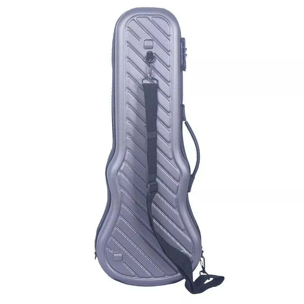 Hardshell Professional Soprano Ukulele Case - Grey