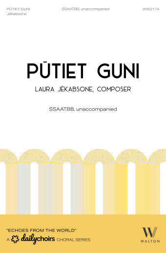 Putiet Guni (Blow the fire) - Jekabsone - Choral Octavo - SATB Accompanied
