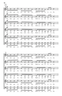 Putiet Guni (Blow the fire) - Jekabsone - Choral Octavo - SATB Accompanied