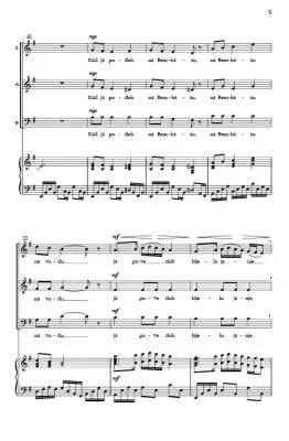 Kad ja Podoh na Bembasu - Gage - Choral Octavo - SAB Accompanied