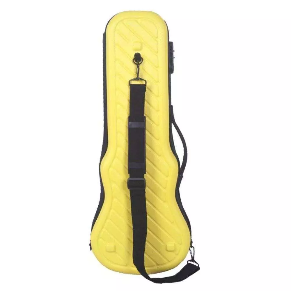 Hardshell Professional Soprano Ukulele Case - Yellow