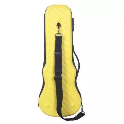Hardshell Professional Soprano Ukulele Case - Yellow