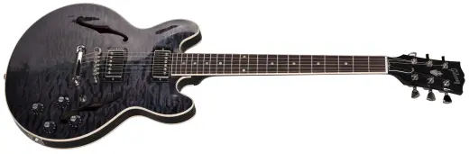 Gibson Custom Shop - CS-336 VOS Electric Guitar with Hardshell Case - Black Burst