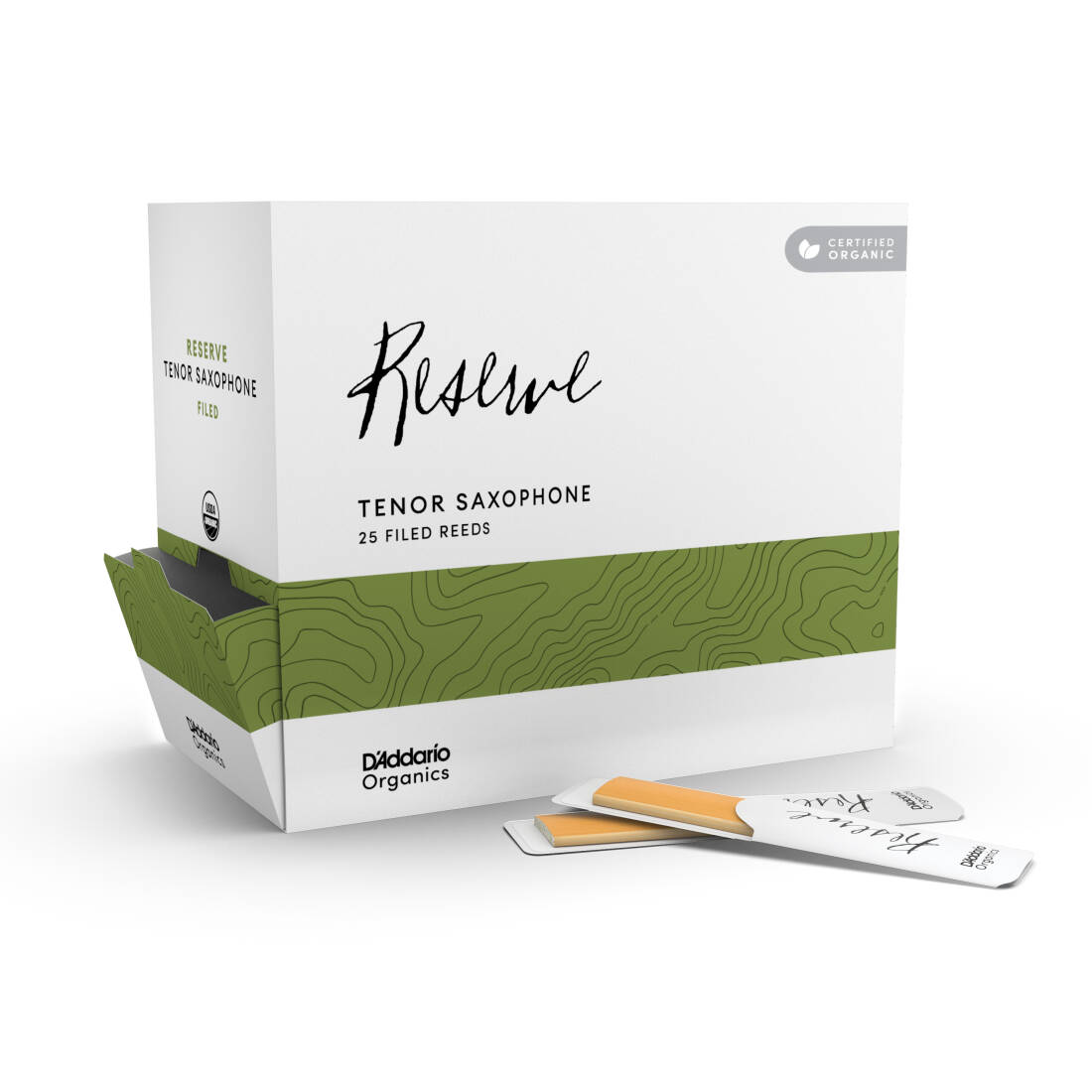 Reserve Tenor Sax Reeds, Strength 3.0, 25-pack