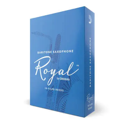 Royal by DAddario - Baritone Sax Reeds, Strength 5, 10-pack
