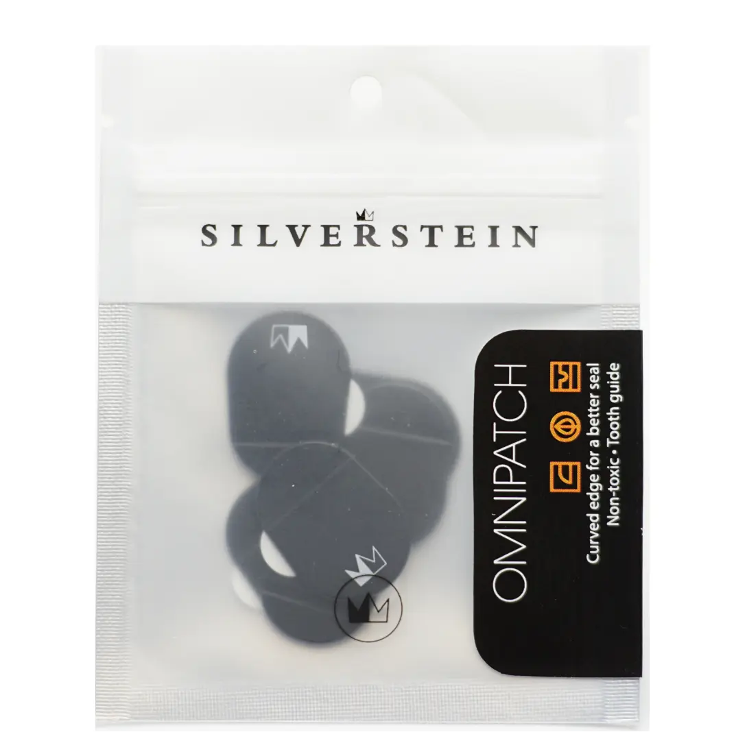 OmniPatch Mouthpiece Patch - Thin Black (6 Pack)