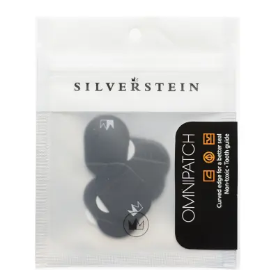 Silverstein Works - OmniPatch Mouthpiece Patch - Thin Black (6 Pack)