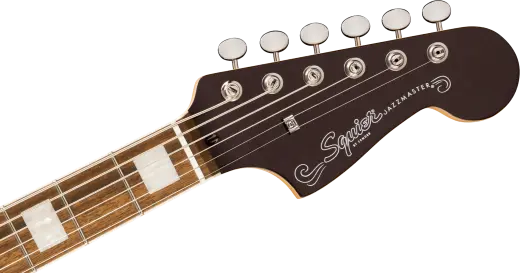 Paranormal Baritone Jazzmaster HH, Laurel Fingerboard - Oxblood
