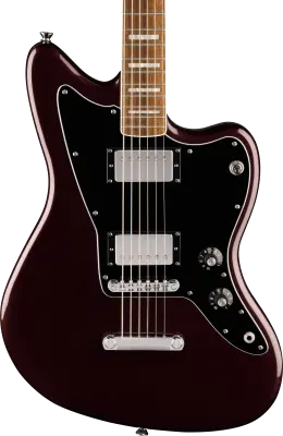 Paranormal Baritone Jazzmaster HH, Laurel Fingerboard - Oxblood