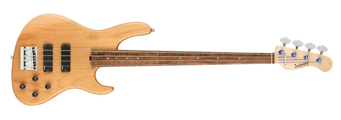 MetroLine 24-Fret Modern 4-String Bass, Morado Fingerboard - Natural
