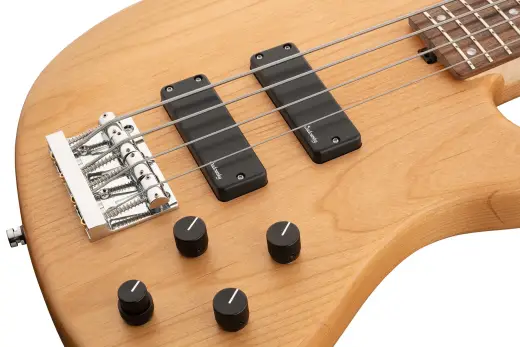 MetroLine 24-Fret Modern 4-String Bass, Morado Fingerboard - Natural