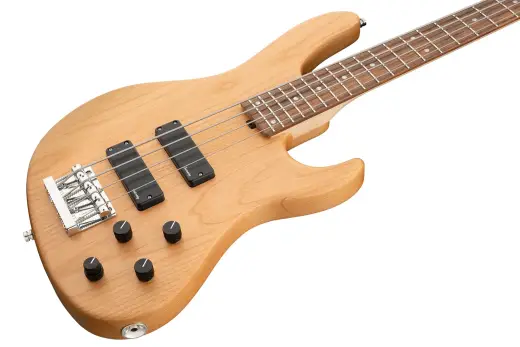 MetroLine 24-Fret Modern 4-String Bass, Morado Fingerboard - Natural