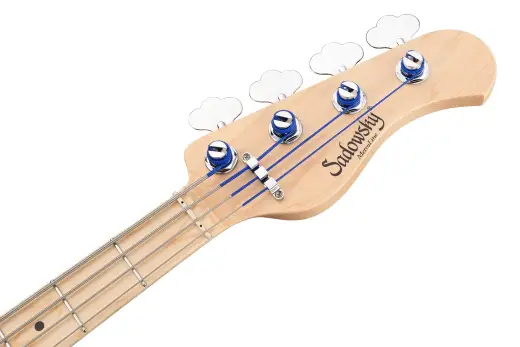 MetroLine 24-Fret Modern 4-String Bass, Maple Fingerboard - Ocean Blue