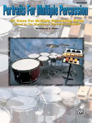 Belwin - Portraits for Multiple Percussion - Percussion Ensemble Book (Advanced)