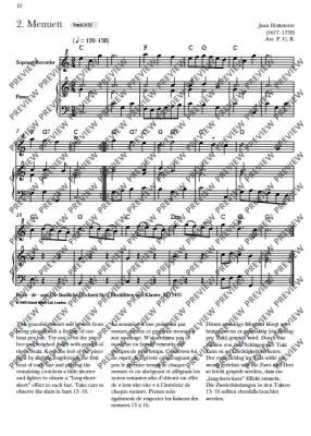 Baroque Recorder Anthology, Volume 1 - Soprano Recorder/Piano - Book/Audio Online