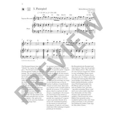 Baroque Recorder Anthology, Volume 2 - Soprano Recorder/Piano - Book/Audio Online