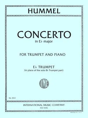 International Music Company - Concerto in Eb Major, S. 49 - Hummel - Trumpet Part