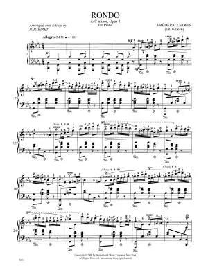 Rondos, Opp. 1 and 5 - Chopin - Piano - Book
