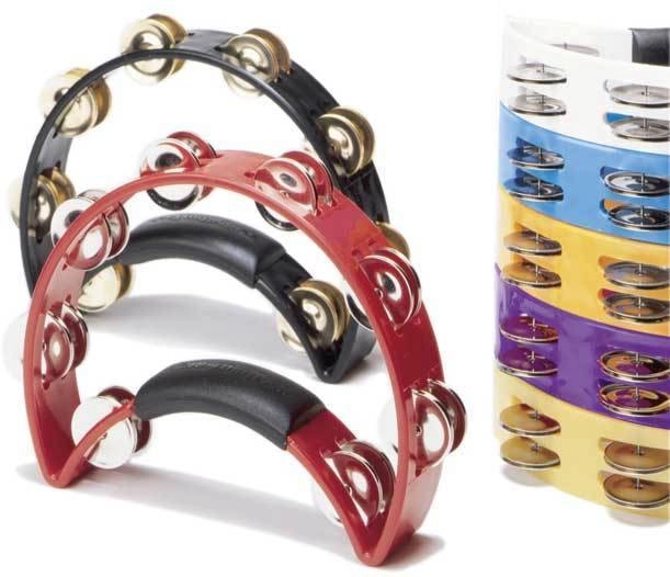 Nickel Jingle Tambourine Yellow