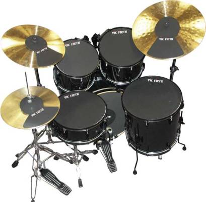 Drum & Cymbal Mute Prepack - (20,10,12,14,14)