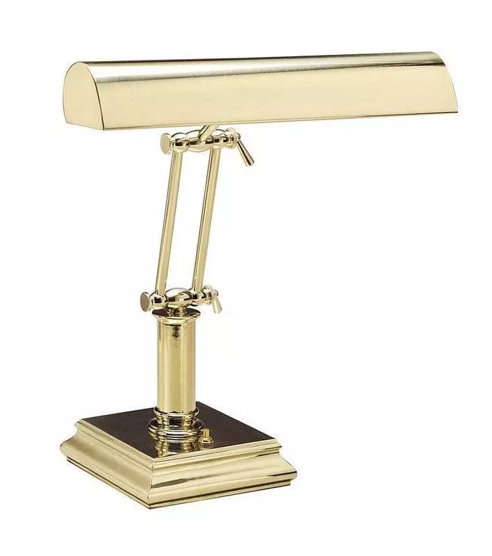 Piano Lamp - 14 inch Polished Brass