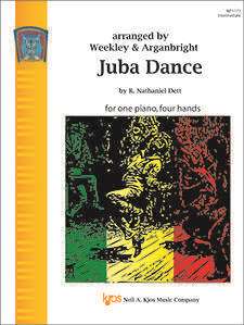 Juba Dance - Dett/Weekley/Arganbright - Intermediate Piano (1 Piano, 4 Hands)
