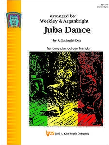 Juba Dance - Dett/Weekley/Arganbright - Intermediate Piano (1 Piano, 4 Hands)