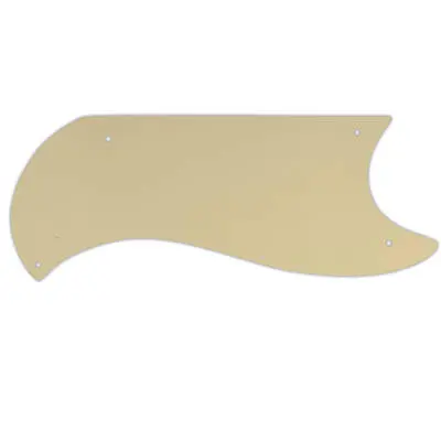 WD Music - Custom Pickguard for Gibson 1961-1963 Half Face SG Custom - Cream Thin