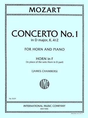 International Music Company - Concerto No. 1 in D Major, K. 412 - Mozart - F Horn Part