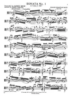 Six Violin Sonatas and Partitas, S. 1001-1006 - Bach - Viola - Book