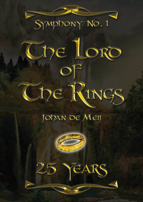 Amstel Music - Symphony No. 1: Lord of the Rings 25 Years Anniversary Edition - de Meij - Score/CD