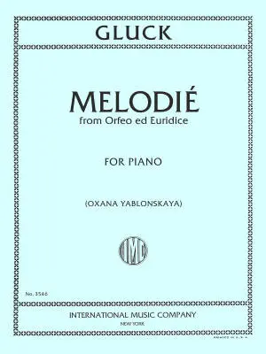 International Music Company - Melodie from Orfeo ed Euridice - Gluck - Piano - Sheet
