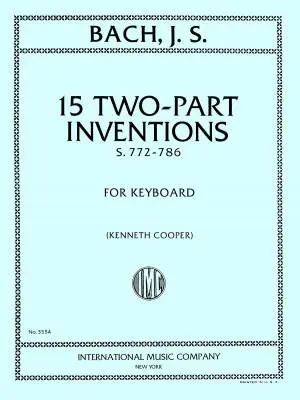 International Music Company - 15 Two-Part Inventions, S.772-786 - Bach - Piano - Book