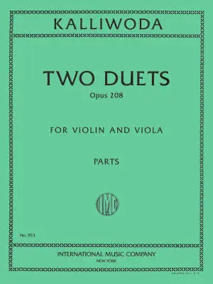 International Music Company - Two Duets, Op. 208 - Kalliwoda - Violin/Viola