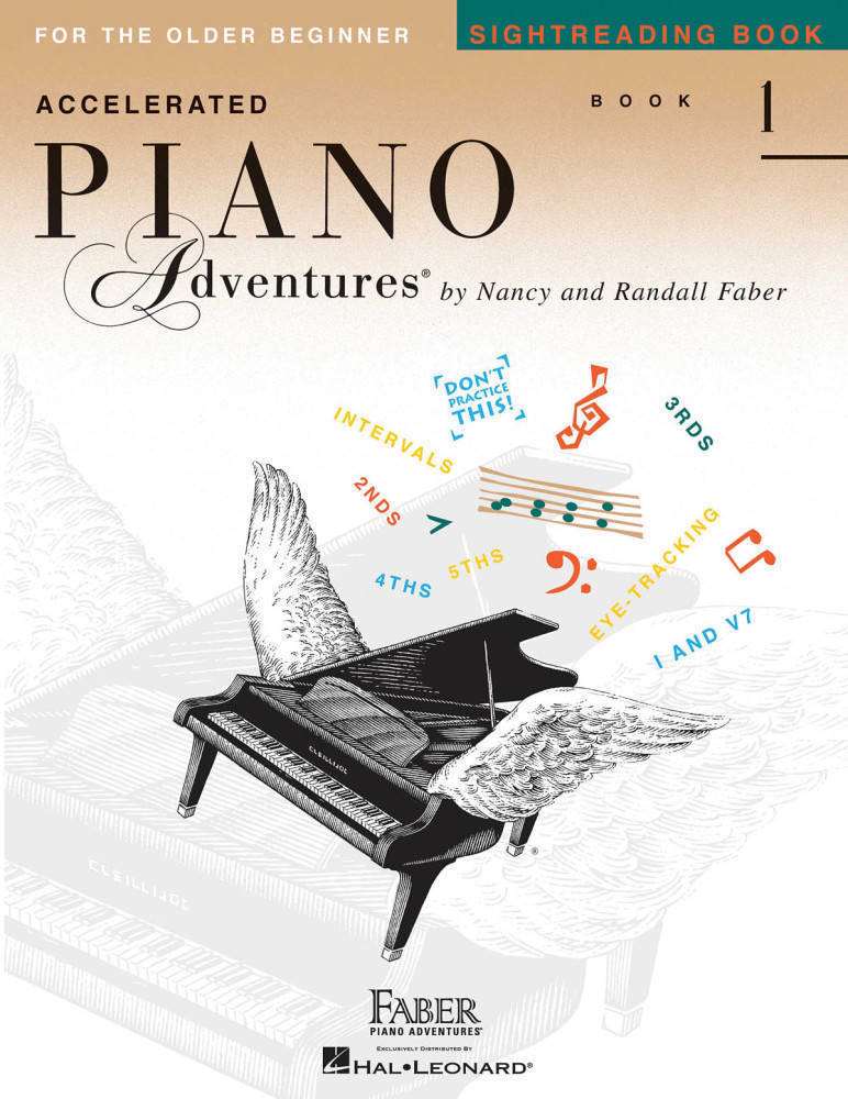 Accelerated Piano Adventures Sightreading Book 1 - Faber/Faber - Piano