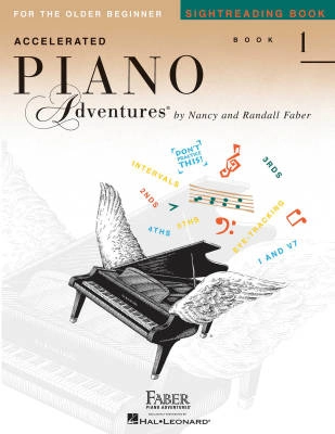 Faber Piano Adventures - Accelerated Piano Adventures Sightreading Book 1 - Faber/Faber - Piano