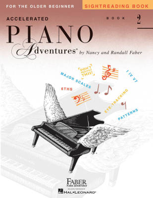 Faber Piano Adventures - Accelerated Piano Adventures Sightreading Book 2 - Faber/Faber - Piano